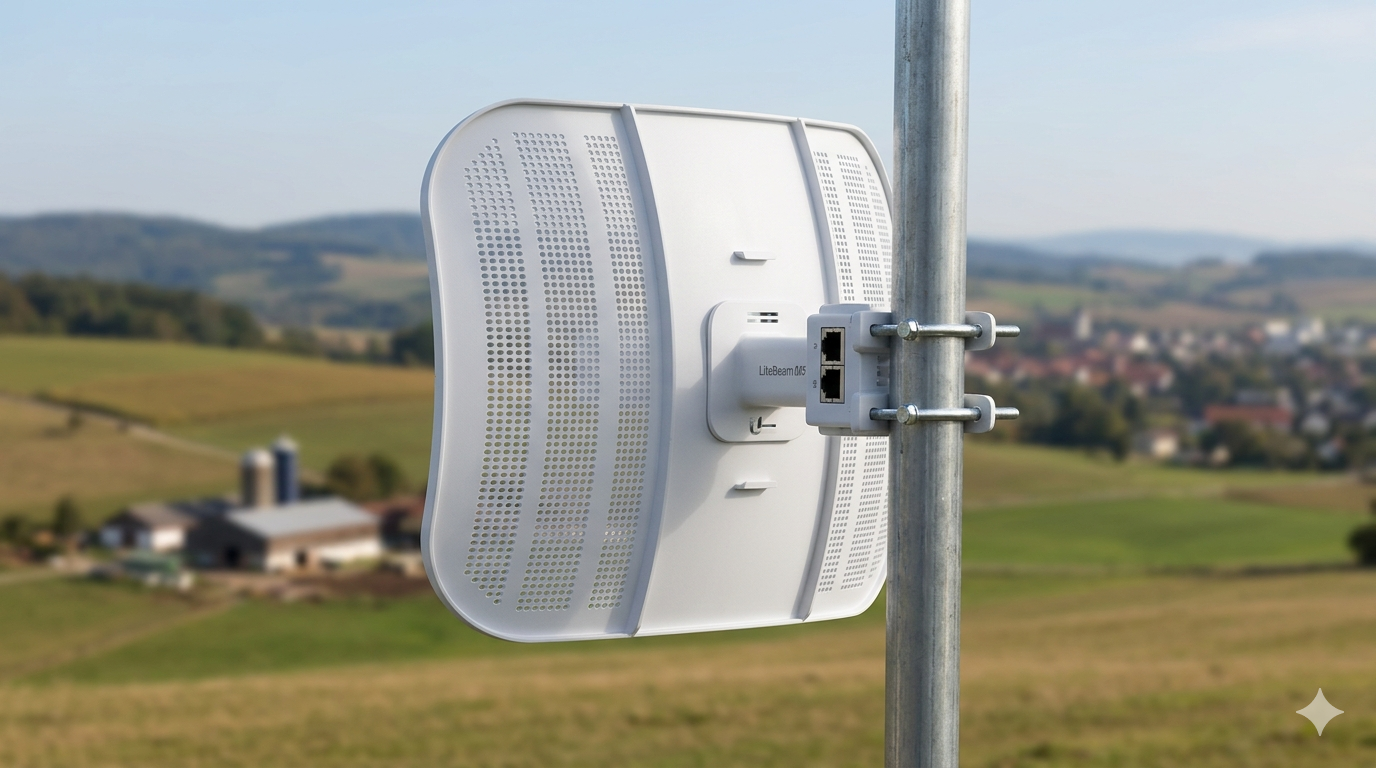 AirMax LiteBeam M5 (LBE-M5-23) — Reliable 5GHz Wireless Bridge for Long-Range Connectivity